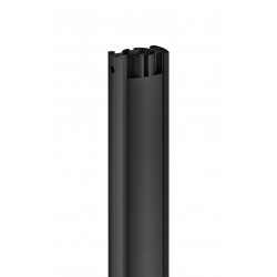 VOGEL'S PUC2530 Poteau 300 cm noir pour support d'écrans au sol, plafond, ou colonne sol-plafond