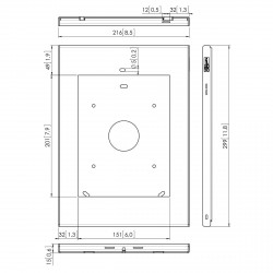 Support bureau VOGEL'S pour tablettes iPad Air 1 et 2 à 2 bras de pivot