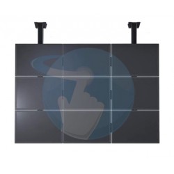 Support mur vidéo d'écrans VOGEL'S Connect'IT pour mur vidéo avec fixations au plafond